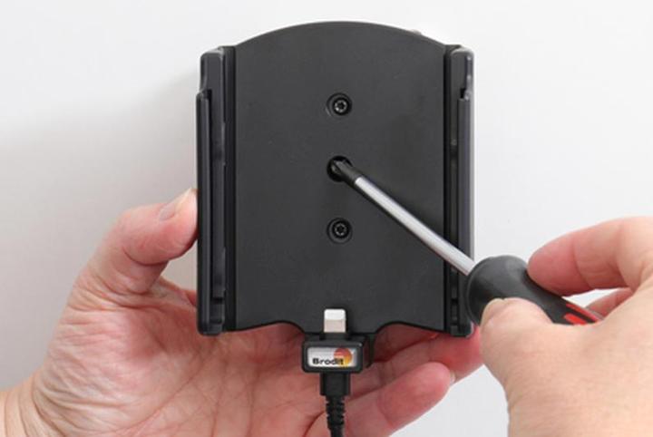 Image du produit Brodit Support actif Apple iPhone 12 Pro Max avec câble USB