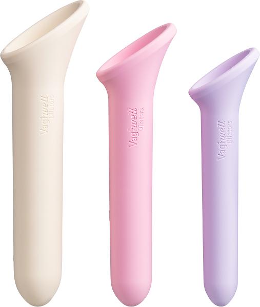 Actual product image Vagiwell Dilator set (2700 ml, Intimate washing lotion)