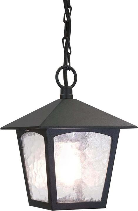 Produktbild Elstead Lighting York Aussen-Hängeleuchte E27 29cm Schwarz IP43 (E27)