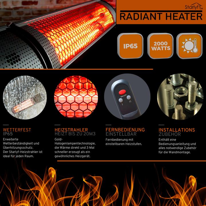 Produktbild Starlyf Radiant Heater (2000 W)