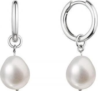 Produktbild Evolution Group Silver earrings 2 in 1 with real pearls Baroque 21106.1