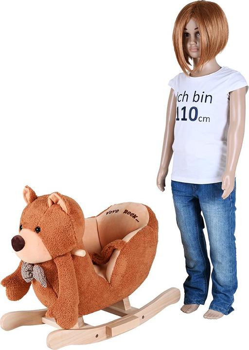Knorrtoys Schaukeltier „Bär braun“
