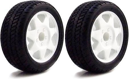 Actual product image Carisma M48s Front Wheel Tyre Pair Mounted