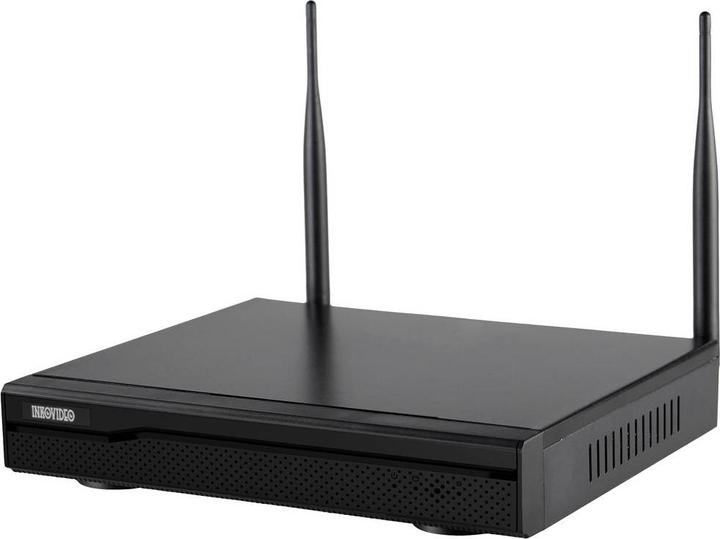Actual product image Inkovideo Surveillance camera set WLAN IP 4 channel with 2 cameras 1920 x 1080 pixel (1920 x 1080 Pixels)
