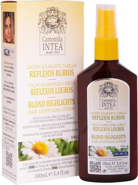 Actual product image Inteacosmetics CAMOMILA loción cabello reflejos rubios 100 ml (100 ml, Liquid shampoo)