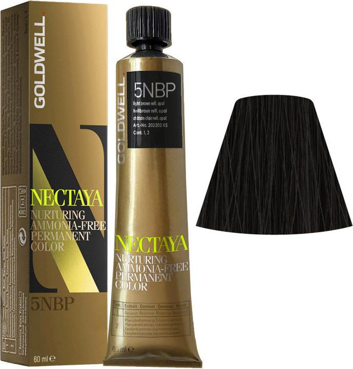 Actual product image Goldwell Nectaya (5NBP - light brown refl. opal)