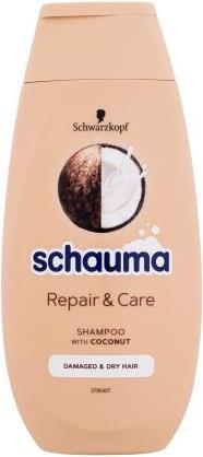 Actual product image Schwarzkopf Schauma Repair & Care Shampoo - Shampoo with shea butter and coconut (250 ml)