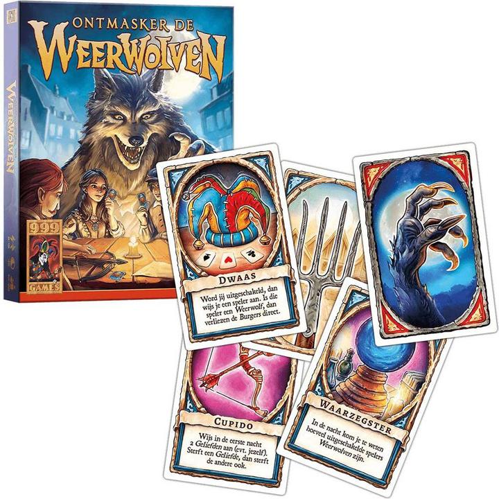 Actual product image 999Games 999 Games – Kartenspiel „Unmask the Werewolves“