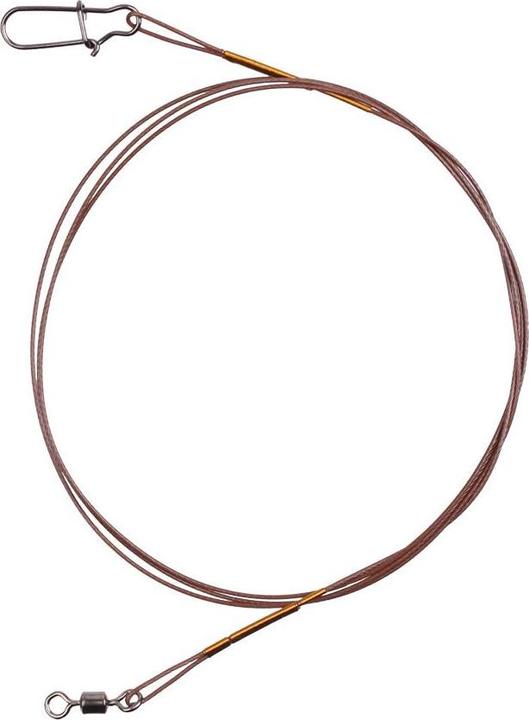 Stucki Thun Leader in acciaio 7 x 7, con Snap & Swivel (7 kg)