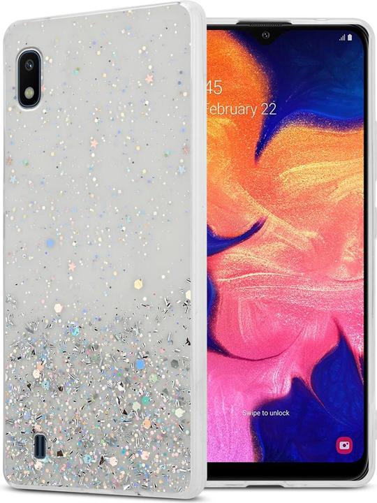 Image du produit Cadorabo Couverture TPU paillettes scintillantes (HTC One M10, Samsung Galaxy A10)