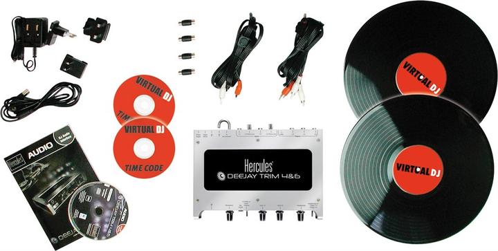 Actual product image Hercules DeeJay Trim 4 & 6 (USB)