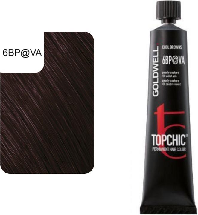 Image du produit Goldwell Topchic (6BP Pearly Couture Frêne Violet Elumé Nacré)