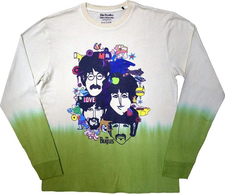 The Beatles Yellow Submarine TShirt Langärmlig (S)