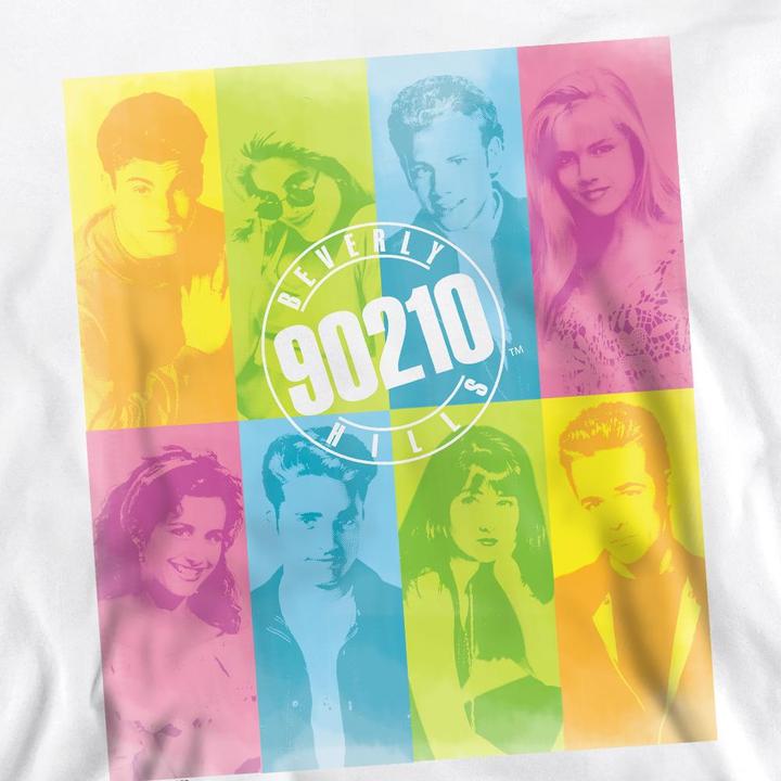 Immagine prodotto 90210 Color Block of Friends Felpa Adulto Unisex (XL)