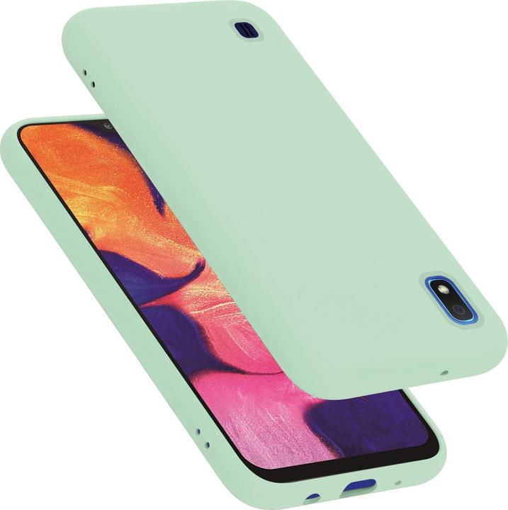 Actual product image Cadorabo TPU Liquid Silicone Case Cover (Samsung Galaxy A10, HTC One M10)