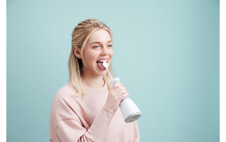 Actual product image Panasonic Tongue Care Nozzle WEW0985W503 2 pieces (Oral irrigator attachments)