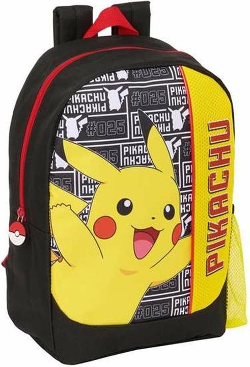 Image du produit Pokémon Sac à dos scolaire Jaune Noir Rouge