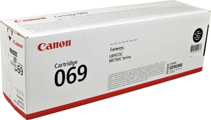 Actual product image Canon 069BK (FC)