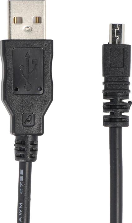 Immagine prodotto AccuCell Cavo USB adatto a Casio, Nikon, Panasonic Lumix K1HA08CD0019 (Caricabatterie per fotocamere)