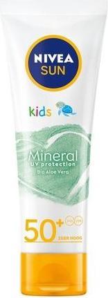 Actual product image NIVEA Sun Kids Mineral Uv Protection Sunscreen Face Spf50+ - 50ml (Sun cream face, SPF 50+, 50 ml)