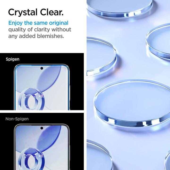 Produktbild Spigen Glas.TR Sam S24 S921 "EZ FIT" 2szt. szkło hartowane AGL07440 (2 Stück, Samsung Galaxy S24)