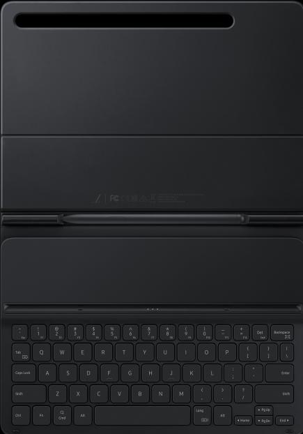 Image du produit Samsung DT630UBE Bookcover Clavier pour Galaxy Tab S7 / S8 (11 ") Noir (Black) (ING. Int., Galaxy Tab S7)