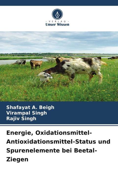 Actual product image Energie, Oxidationsmittel-Antioxidationsmittel-Status und Spurenelemente bei Beetal-Ziegen (German, Rajiv Singh, Virampal Singh, Shafayat A. Beigh, 2024)