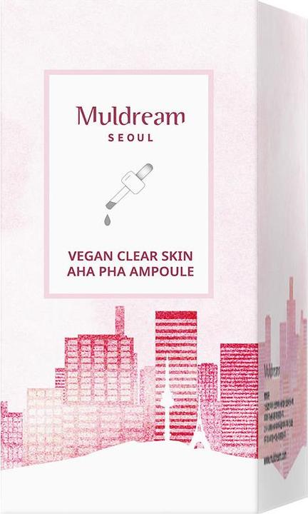 Muldream Vegan Clear Skin AHA PHA Ampoule (55 ml)