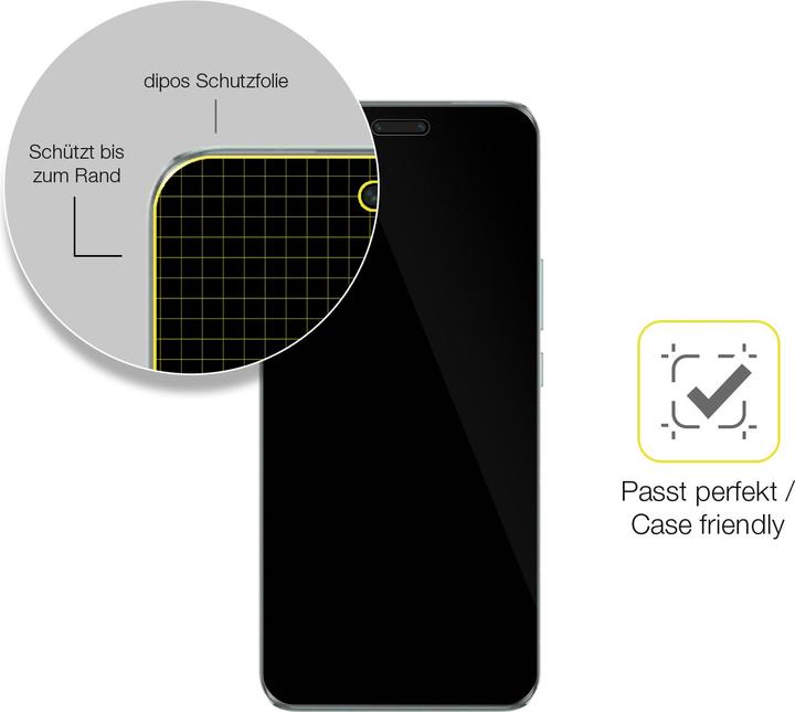 Immagine prodotto Dipos Pellicola Protettiva Full-Cover 3D (2 Pezzo/i, Honor Magic6 Pro)