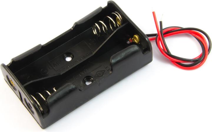 Produktbild Purecrea Batteriefach / Batteriehalter 2xAA mit Anschlusskabel