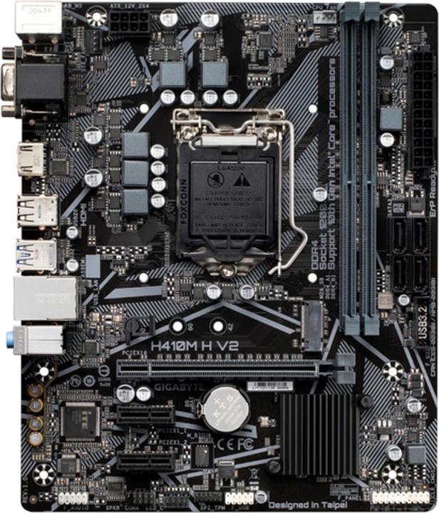 Produktbild Gigabyte H410M H V2 (LGA 1200, Intel H410, mATX)