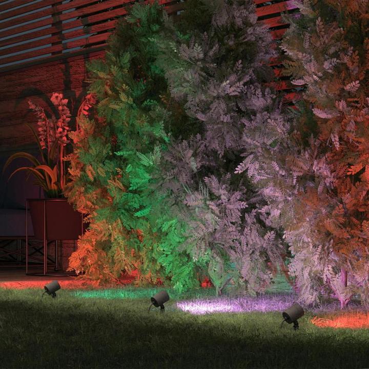 Actual product image Müller Licht tint LED garden spot Flores Gen2 Extension (1x) LED outdoor path lights (590 lm, IP44)