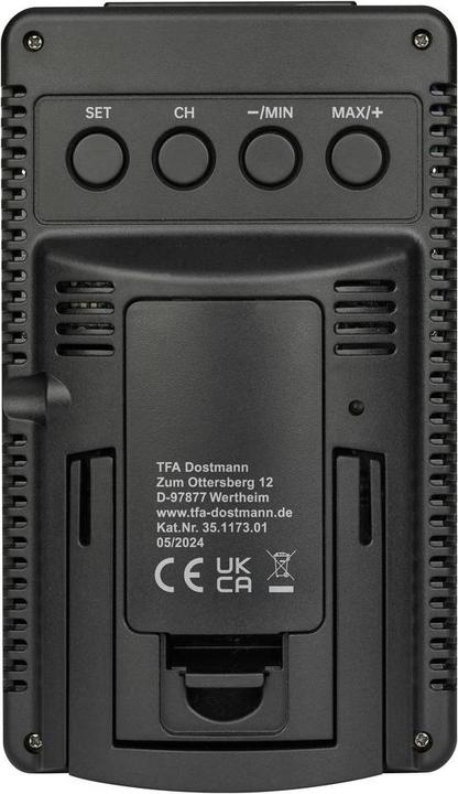Actual product image TFA Radio weather station