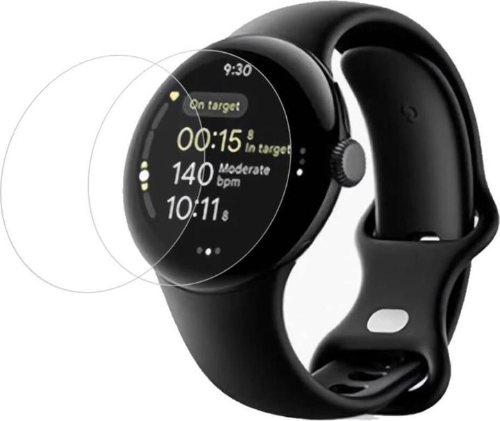 Produktbild Cover-Discount Google Pixel Watch 3 - 45mm - 2Stk. Display Schutzfolie PET (Google Pixel Watch 3)