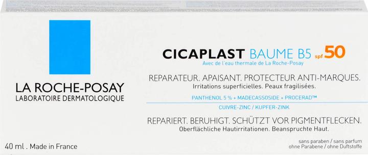 Immagine prodotto La Roche Posay Cicaplast Baume (Crema solare, SPF 50, 40 ml, 60 g)