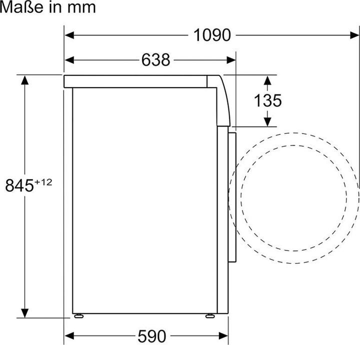Actual product image Siemens WG44B2A40 (9 kg, Left)