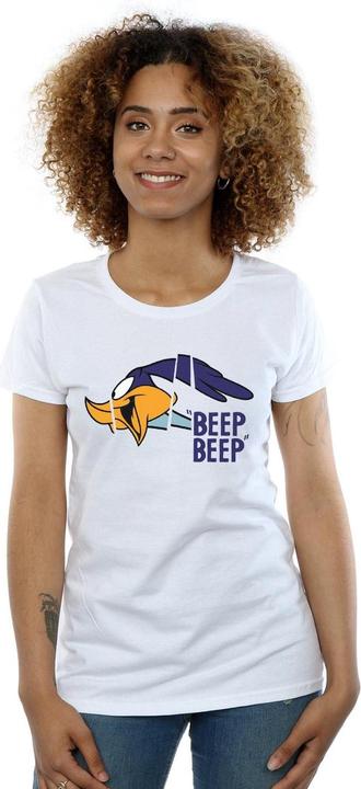 Immagine prodotto Looney Tunes Maglietta in cotone Beep Beep Road Runner Donna/Ladies (S)