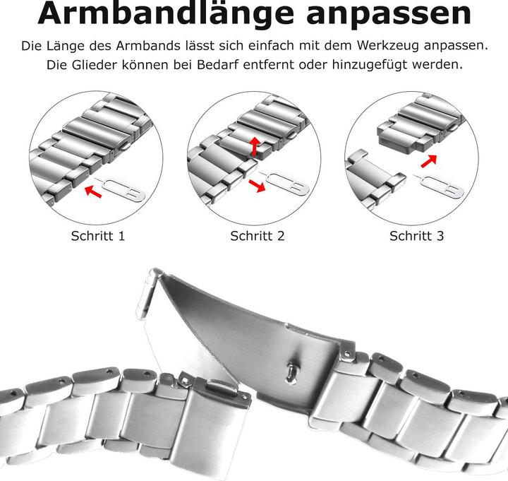 Produktbild Pedea Titan Uhrenarmband (20 mm, Titan)