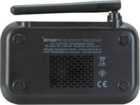 Actual product image Omnitronic BDT-5.2PRO Aptx HD Bluetooth transceiver