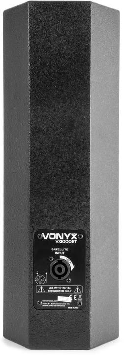 Actual product image Vonyx PA system VX1000BT (Active, 1x 1000 W)