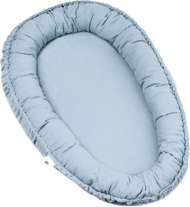 Julius Zöllner Musselin Kuschelnest NIDO, denim