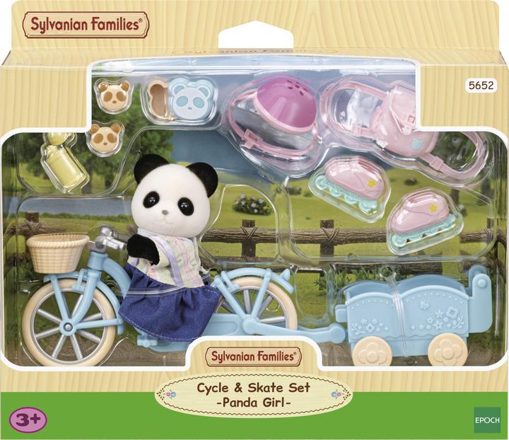 Image du produit Sylvanian Families Cycle & Skate Set -Panda Girl