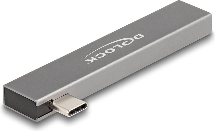 Productafbeelding Delock 3-poorts slanke USB-hub met USB Type-C naar 1 x USB 5 Gbps (USB-C, 3 Havens)
