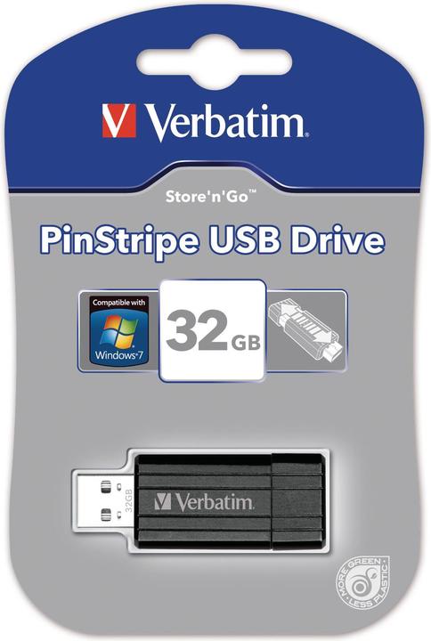 Produktbild Verbatim PinStripe (32 GB, USB-A)