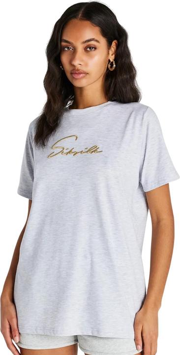 Immagine prodotto Siksilk Maglietta Ampia Firma Donna (32)