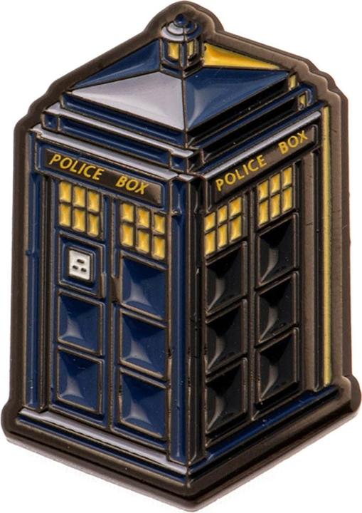 Doctor Who Emaille Tardis Abzeichen