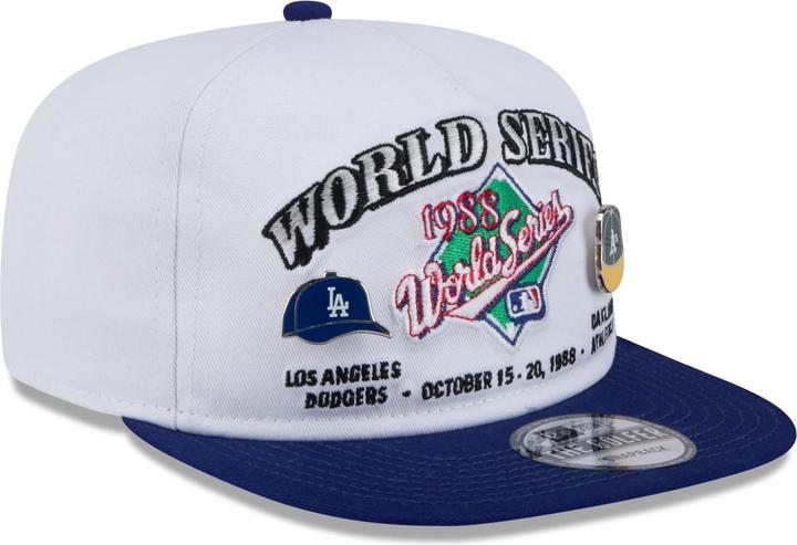 Actual product image New Era Golfer Cap - World Series 1988 Pin Dodgers Athletics (One size)