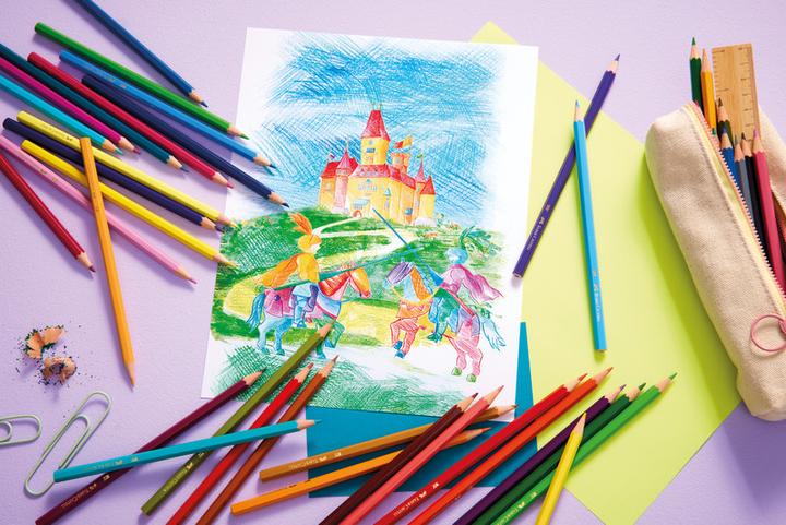 Image du produit Faber-Castell Crayons de couleur (Multicolore, 60 x)