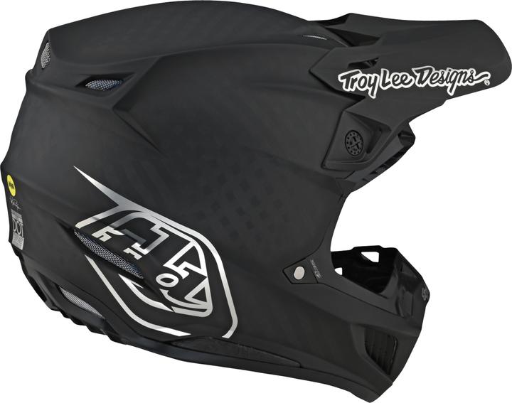 Actual product image Troy Lee Designs SE5 ECE Carbon Helmet Mips - Stealth (60 - 61 cm, XL)