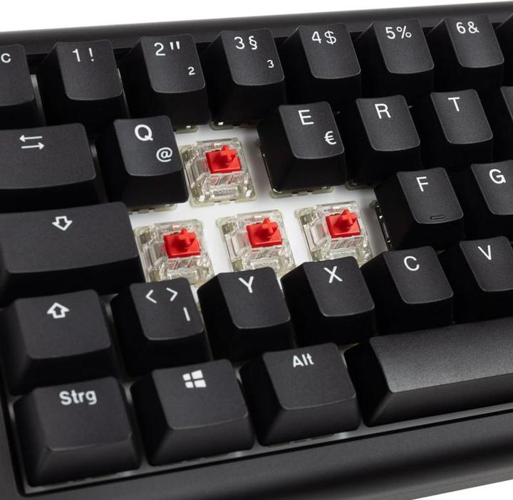 Actual product image Ducky Tinker65 Gaming Keyboard, MX-Red (DE, Cable)
